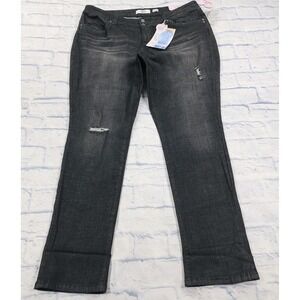 YMI WannaBettaButt WOMENS 20 Cuffed Skinny Jeans Stretch Denim Booty Lift